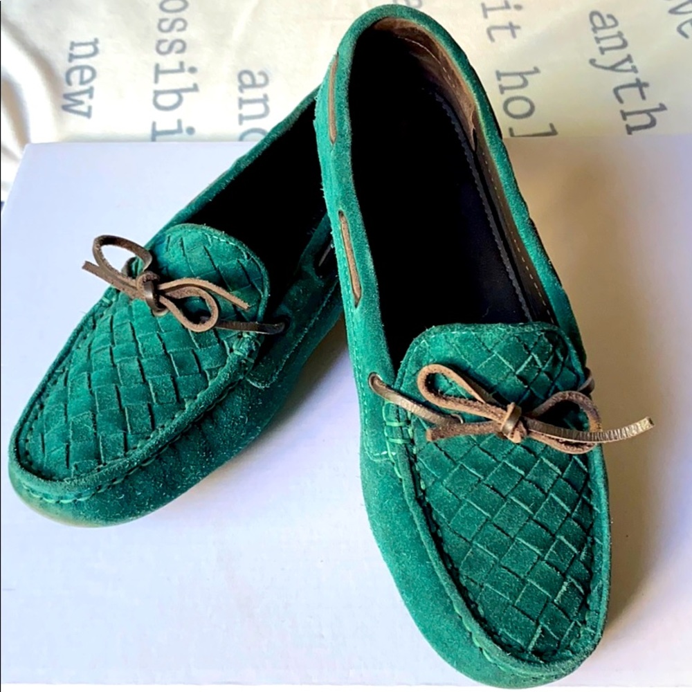 Bottega Veneta suede moccasins drivers size 36